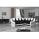 L-Shaped Upholstered Corner Sofa Camel Back LORD II