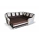 L-Shaped Upholstered Corner Sofa Camel Back LORD II