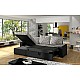 Modern Upholstered Corner Sofa Bed with Storage LUSSO