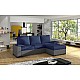 Modern Upholstered Corner Sofa Bed with Storage LUSSO
