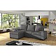 Modern Upholstered Corner Sofa Bed with Storage LUSSO