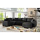 U-Shaped Upholstered Sofa Bed with Storage MARCO