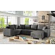 U-Shaped Upholstered Sofa Bed with Storage MARCO
