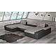 U-Shaped Upholstered Sofa Bed with Storage MARINO