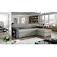 L-Shaped Corner Sofa Bed with Storage RICO