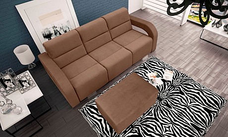 Sofa Bed Chaise Longue with Storage Aliss