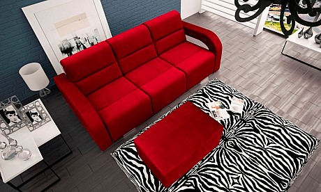 Sofa Bed Chaise Longue with Storage Aliss
