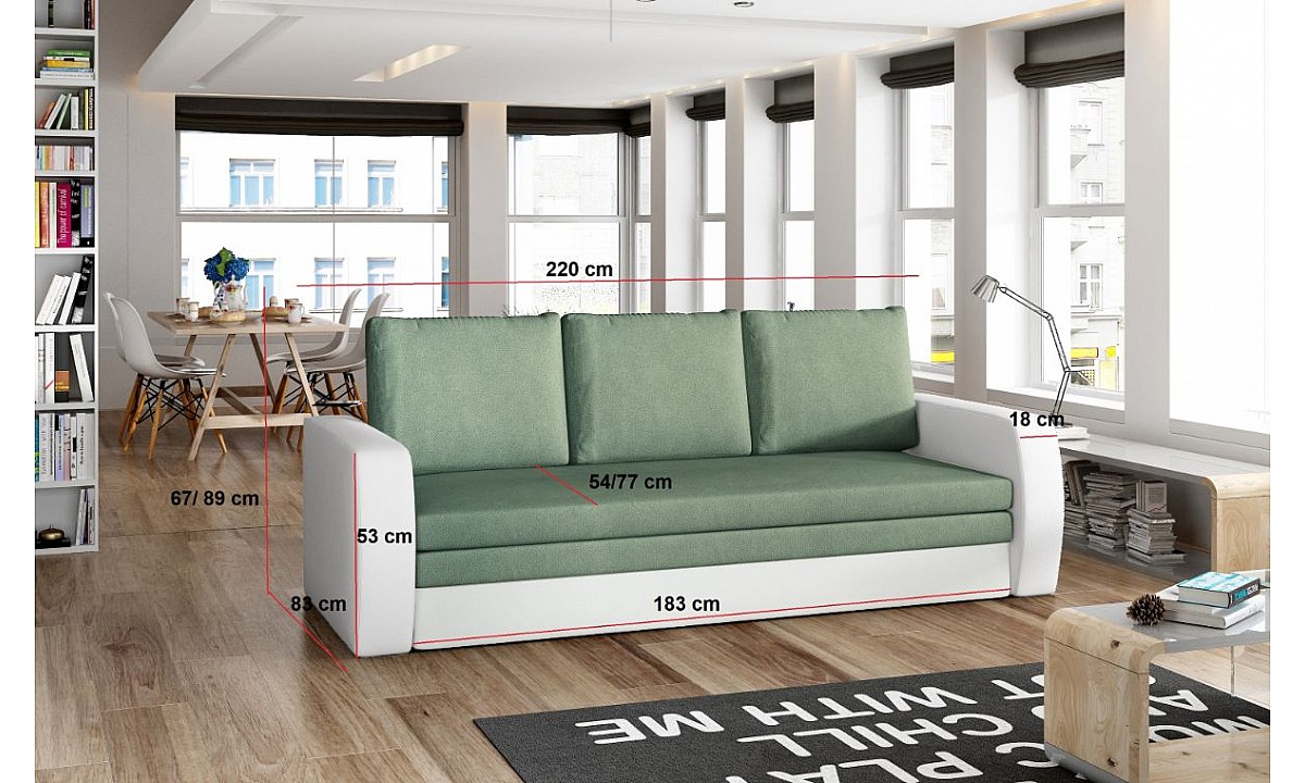 Sofa Bed with Storage INVERSA