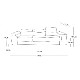 QUEEN ®️ Three Seats Modern Sofa