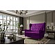 Sofa 2-Seater Wingback Chair Tufted Back AROS