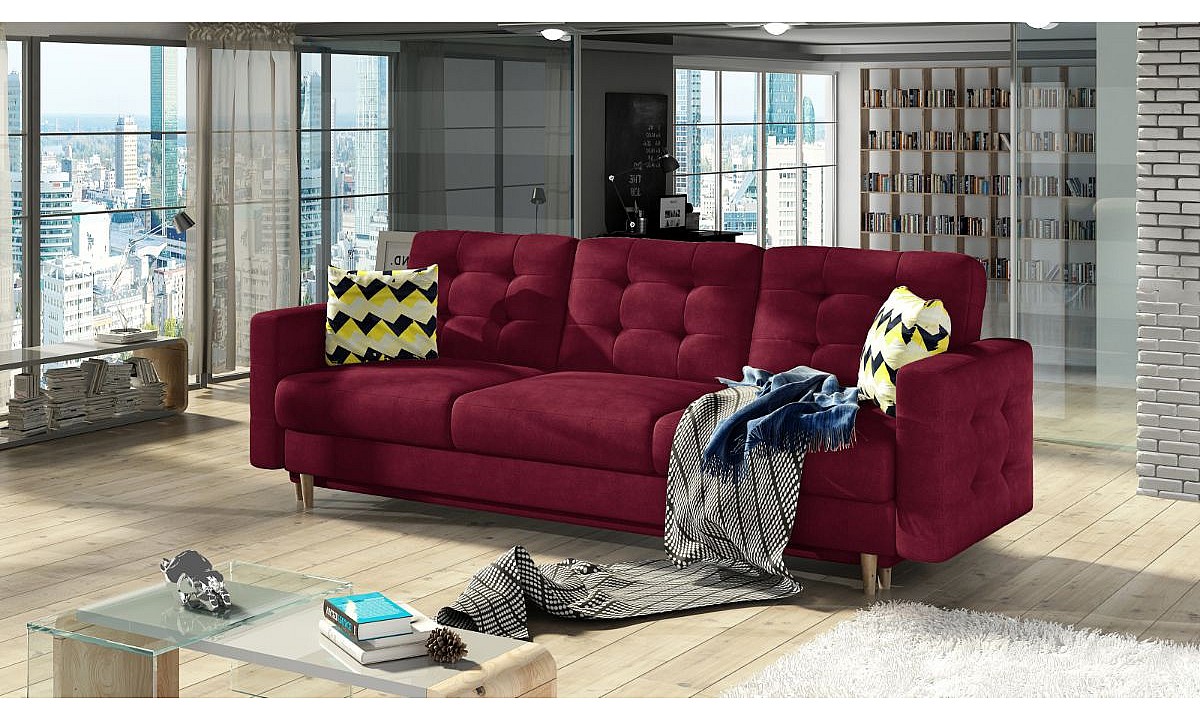 3-Seater Sofa Bed with Storage ASGARD