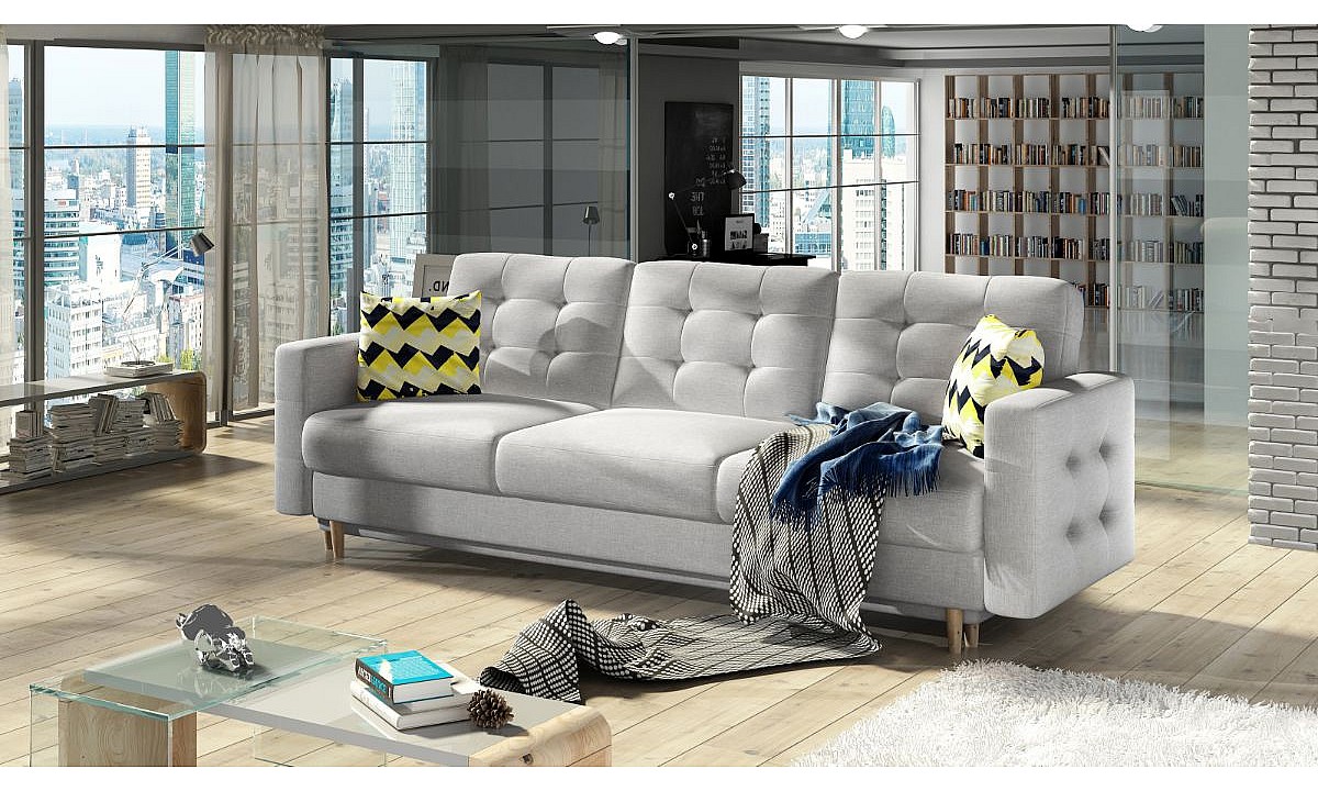 3-Seater Sofa Bed with Storage ASGARD