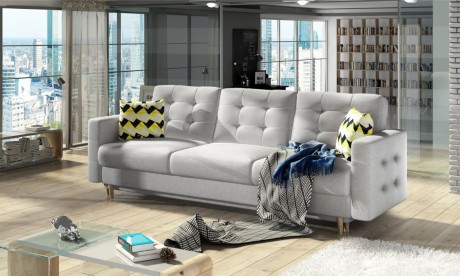 3-Seater Sofa Bed with Storage ASGARD