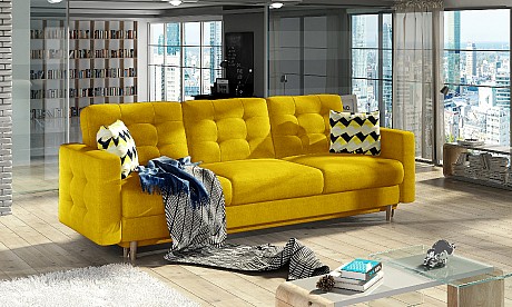 3-Seater Sofa Bed with Storage ASGARD