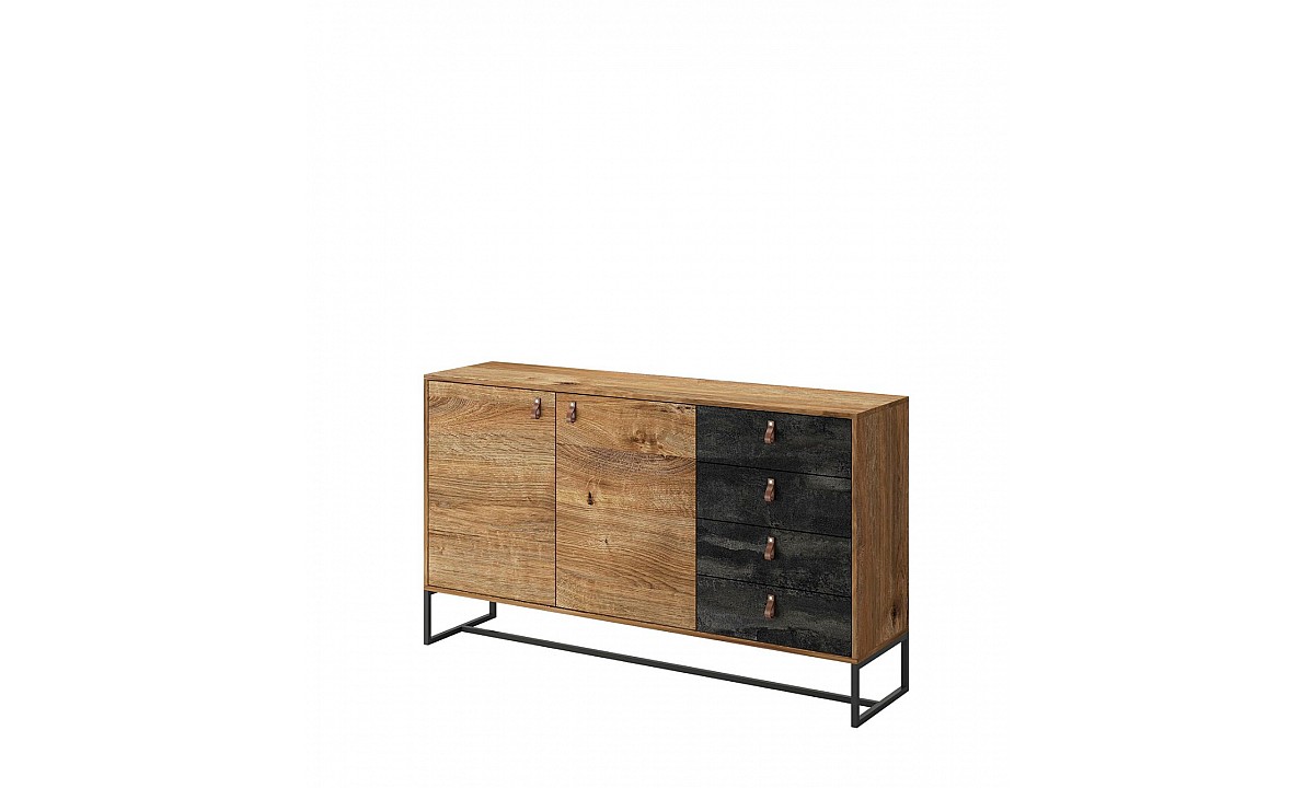 Dark Modern Wall Unit