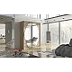 2-Door Mirrored Sliding Wardrobe BIANCO