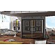 2-Door Sliding Wardrobe 180 x 215 x 58 cm LUNA