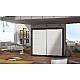 2-Door Sliding Wardrobe 180 x 215 x 58 cm LUNA