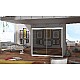 2-Door Sliding Wardrobe 180 x 215 x 58 cm LUNA